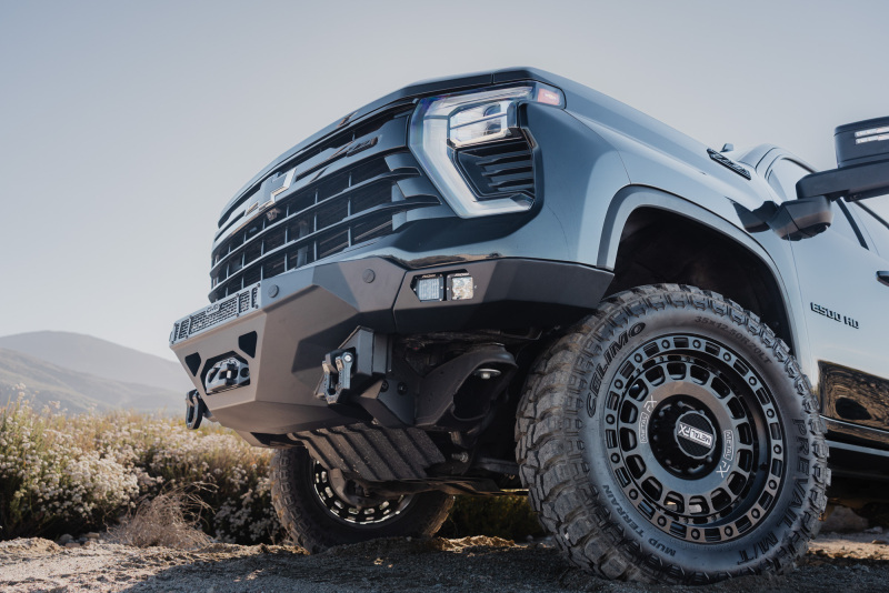 Chevrolet Silverado 2500 Front Bumper - DV8 Offroad - Spec Series - Black - `24-`26